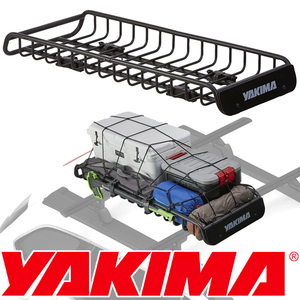 【YAKIMA 純正品】 ヤキマ スキニーウォーリア ルーフラック ルーフマウントカーゴラック ルーフバスケット スリム ロングタイプ 8007014