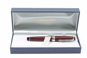 SAILOR セーラー 万年筆 ペン先 1911 14K 585 刻印 ボルドーカラー 文具 筆記用具 3647-B