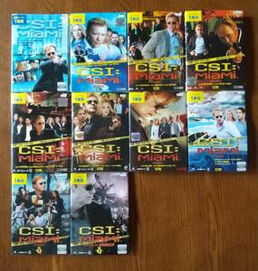 CSI:マイアミ 　シーズン1〜ファイナル　 全80巻　　DVD