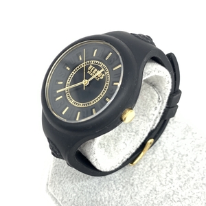 良好◆VERSUS ヴェルサスヴェルサーチ ファイヤーアイランド 腕時計 クオーツ◆VSPOQ4119 ブラック レディース ウォッチ watch