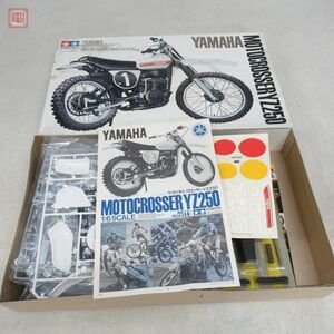 未組立 タミヤ 1/6 ヤマハ モトクロッサーYZ250 ビッグスケールシリーズNO.11 KIT No.BS0611 小鹿 TAMIYA YAMAHA MOTOCROSSER【20