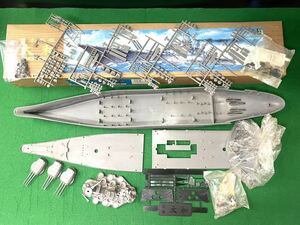 ★☆半組立品/長期保管品 プラモデル 1/250 BATTLE SHIP YAMATO/戦艦 大和