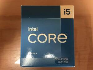 ほぼ新品　開封済未使用品　intel CPU Core i5 13500 LGA1700 インテル