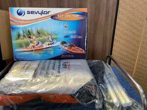 A25.6 未使用 sevylor カヤック 2人乗り インフレータブル 川 湖 河 アウトドア 用品 レジャー ボート