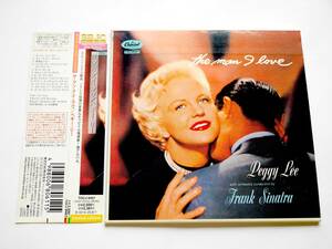 ペギー・リー／The Man I Love リマスター盤CD (帯付国内盤) ■ フランク・シナトラ Frank Sinatra / ガーシュイン Gershwin / Peggy Lee
