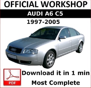 アウディ　A6 C5 （1997-2005）　 ワークショップマニュアル＆配線図　整備書