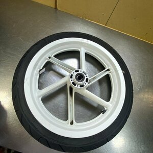 NSR250R-SP フロントマグホイール、白マグ、良品、17x3.00☆MC21