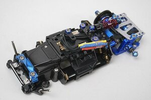 KYOSHO 京商 MINI-Z ミニッツ MR-03EVO シャーシ / XSPEED 56 モーター搭載 / アルミパーツカスタム ※本体のみ