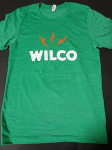 未着用 WILCO 2016 schmilco world tour Tシャツ Sサイズ グリーン ウィルコ US オルタナ バンドT jeff tweedy uncle tupelo golden smog