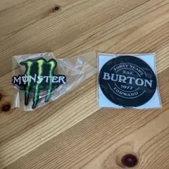 BURTON・MONSTER/アイロンワッペン