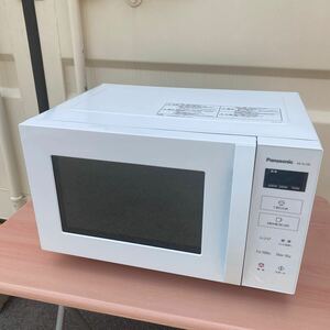 2022年製　Panasonic 電子レンジ NE-FL100-W 50/60Hz 動作確認済　中古品/美品