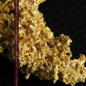 7.89gのとても繊細な姿をした自然金・金塊 オーストラリア採掘品・ゴールドナゲット《商品番号G0248》