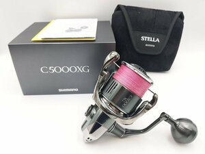 (管80959)美品 Shimano シマノ 22 ステラ C5000XG スピニングリール シーバス LSJ サーフ フラットフィッシュ