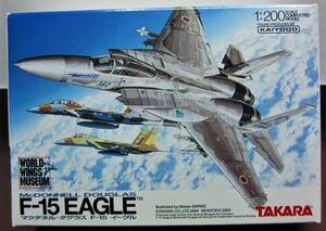 タカラ◎ワールドウイングスミュージアム1st F-15 EAGLE◎9.イスラエル空軍F-15C◎海洋堂2004