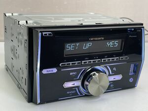 動作品 CARROZZERIA FH-580 CDプレーヤー カロッツェリア パイオニア CD/USB/AUX/AM/FM プレーヤー 2DIN