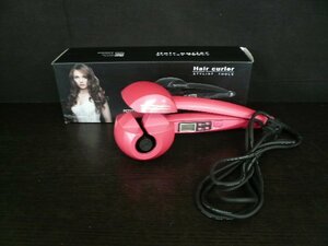TMB-05734-03 Hair Curler ヘアカーラー アイロン Model no:2665 ピンク 箱付き