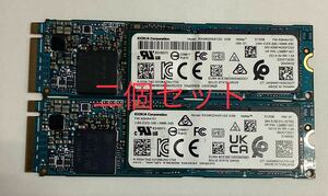 KIOXIA SSD M.2 2280 NVMe 512GB 使用時間:44h.8h