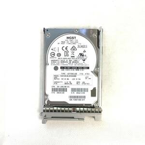 K6041074 HGST 1.2TB SAS 10K 2.5インチ HDD 1点【中古動作品】