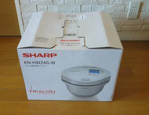 SHARP HEALSIO 自動調理鍋 ヘルシオ ホットクック KN-HW24G-W ★送料無料：宅急便(EAZY)にて