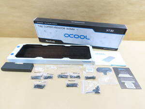Alphacool PC冷却ラジエーター　NexXxoS XT30 V.2 ホワイト　12㎝FANx3用