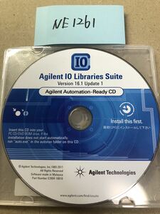NE1261/中古品/IO Agilent 10 Libraries Suite Version 16.1 Update 1 Agilent Automation-Ready CD