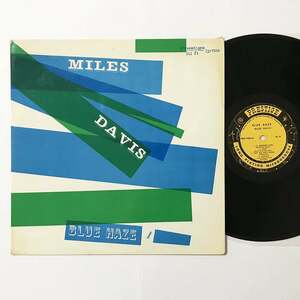 US LP■Miles Davis■Blue Haze■Prestige NJラベル 手書きRVGマーク アメリカ盤 オリジナル モノラル【試聴できます】