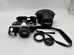 ⑦ Nikon FE2 50mm 1:1.8 NIKKOR L37c 57mm ニコン フィルムカメラ 現状品