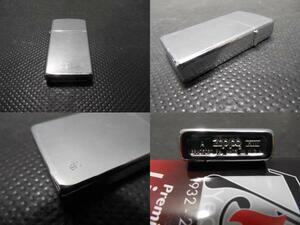 Zippo・ライター・ビンテージ・スリムタイプ・クロームメッキ・堀の表記あり / A XⅢ・1997年位頃かと思います