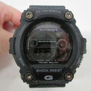 ● G‐SHOCK カシオ Gショック 腕時計 ブラックカラー GW-7900B メンズ スポーツウォッチ ソーラー 激安1円スタート 