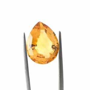 【中宝研ソ付き】シトリン　ルース／Citrine　loose stone　9.177ct