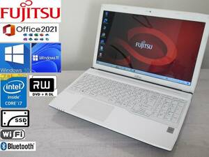 Windows11にUG可能！【今週の下取り大放出】Fujitsu AH53/M Corei7 (4702MQ)　オフィスもインストール済み！