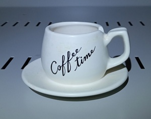 灰皿 / コーヒーカップ 小物入れ 喫茶店 店舗什器 昭和 レトロ アンティーク 当時物 ta 52
