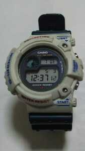 CASIO G-SHOCK初代ブルーグレーフロッグマン 国内専売 DW-6300B-2訳あり、美品！