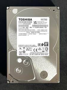 【送料無料】　★ 2TB ★　TOSHIBA / DT01ACA200　【使用時間： 28 ｈ】　2022年製　稼働極少　3.5インチ 内蔵 HDD　SATA600/7200rpm