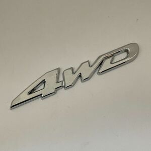 エンブレム 【4WD】 4×4 四駆 ジープ ランクル インプ スバル ジムニー シエラ スズキ