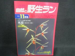 自然と野生ラン　1994.11　寒蘭　付録無・日焼け有/EDC