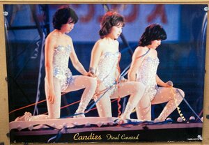 【B1横長ポスター】CANDIES キャンディーズ Final Carnival apollon ｍusic＜103×72.5cm＞●