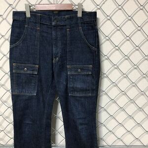 SEWING CHOP ソーイングチョップ ブッシュデニムパンツ ジーンズ 美品!! 32 JOHN BULL ジョンブル