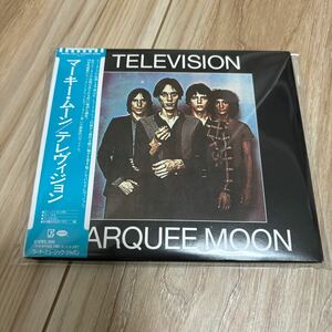 テレヴィジョン/マーキー ムーン 紙ジャケ SHM-CD 初回限定盤 WPCR-14971