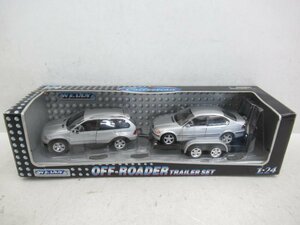 【新品・未開封】 WELLY OFF-ROADER TRAIL SET BMW X5 メタル ミニカー 2台 1/24 (n087585)