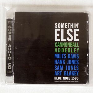 SACD CANNONBALL ADDERLEY/SOMETHIN’ ELSE/ANALOGUE PRODUCTIONS CBNJ 81595 SA CD □