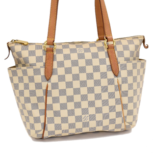 1点限定 ルイヴィトン トータリーPM トート ショルダーバッグ N51261 ダミエアズール アイボリー LOUIS VUITTON Totally