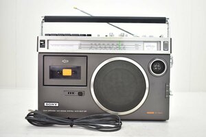 SONY CF-1980II ラジカセ[ソニー][ラジオカセットレコーダー][RADIO CASSETTE RECORDER][昭和レトロ][当時物]17M