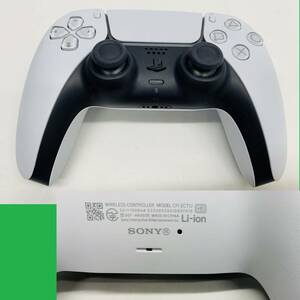 ジャンク sony プレイステーション5用 PS5 ワイヤレスコントローラー DualSense 純正 ホワイト CFI-ZCT1J Wireless Controller