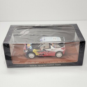 未開封　スパーク　500個限定 1/43 レッドブル　シトロエン　DS3 WRC 2番　アクロポリスラリー　ラリー　2011年　1円スタート 1円〜 042307