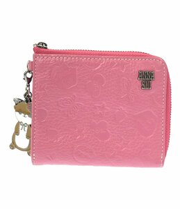 アナスイ L字ファスナー財布 キーホルダー付き 小倉 唯コラボ レディース ANNA SUI [0304初]