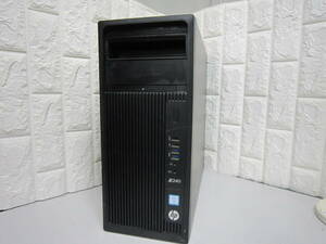 891★HP Z240 Tower WorkStation Xeon E3-1225 V5 HDD/無メモリ/8GB グラフィックボード搭載　BIOS確認