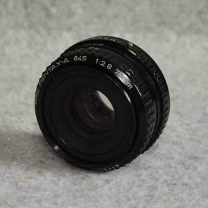 [is370]ペンタックス 645 中判　レンズ　SMC PENTAX-A 75mm f2.8 LENS