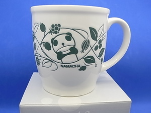 たち吉　生茶パンダ　マグカップ　グリーン　磁器　日本製　橘　キリン　非売品　送料￥510～