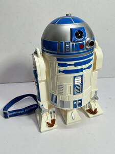 ★コレクター必見！！ Disney 東京ディズニーリゾート スターウォーズ R2‐D2 デザイン ポップコーンケース 容器 紐付き キャラ G688